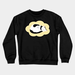 most likely to take a nap Sticker Crewneck Sweatshirt